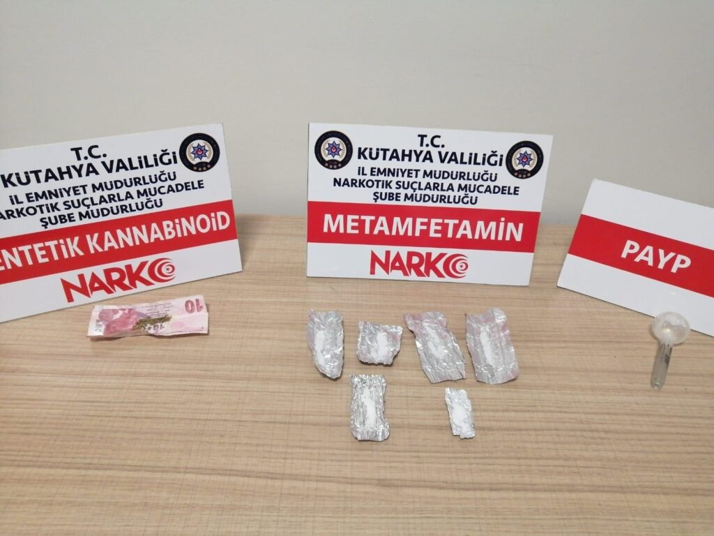 Kütahyada Bekçi̇ler, Şüphelendi̇kleri̇ Şahsın Üzeri̇nde Uyuşturucu Buldu
