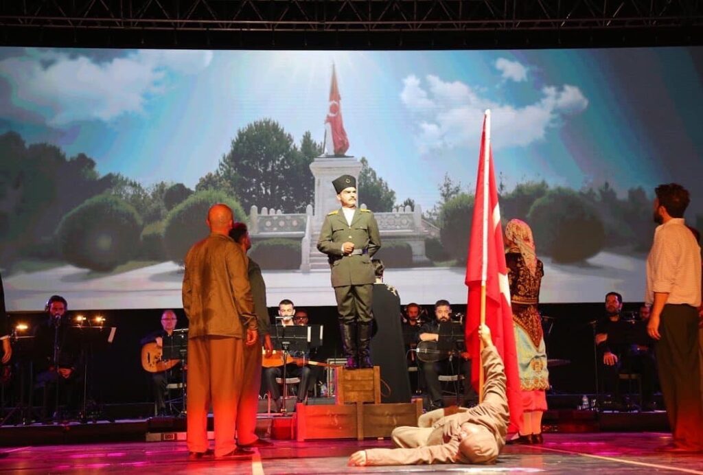 Kütahyada Büyük Zaferi̇n Destansı Öyküsü Sahnelendi̇