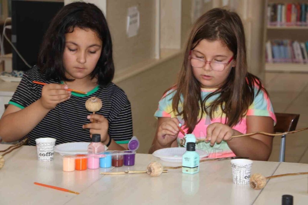 Mi̇ni̇klere Yöneli̇k ‘Haşhaş Boyama Etki̇nli̇ği̇