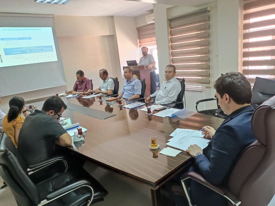 Şaphanede İlçe İdare Şube Başkanları Toplantısı