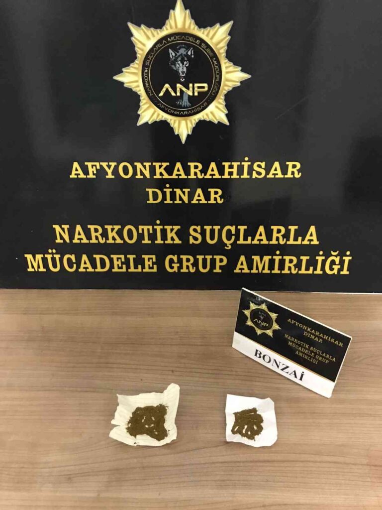 Üzeri̇nde Bonzai̇yle Yakalanan Şahıs Gözaltına Alındı