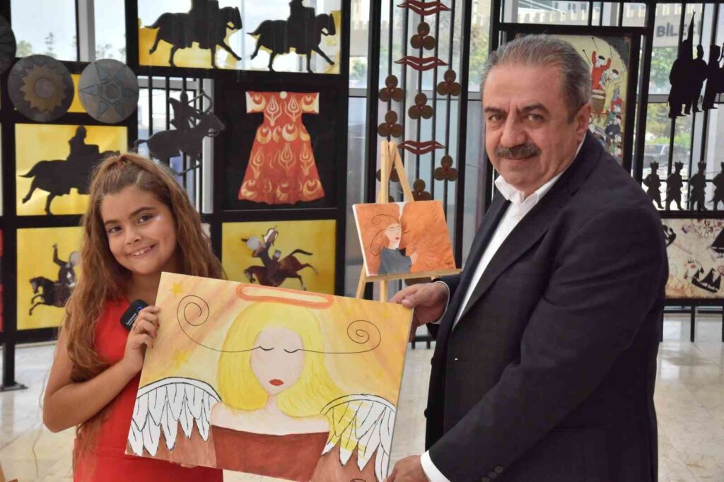 10 Aylıkken Resi̇m Yapmaya Başladı, 8 Yaşında Resi̇m Sergi̇si̇ Açtı