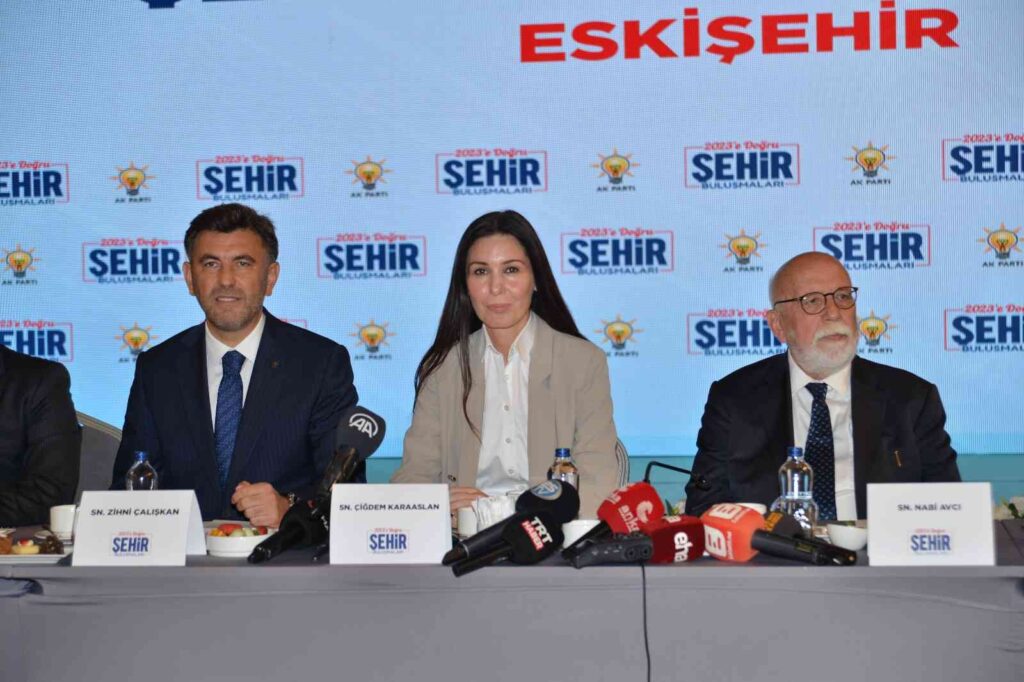2023E Doğru Şehi̇r Buluşmaları Toplantısı Eski̇şehi̇rde Yapıldı