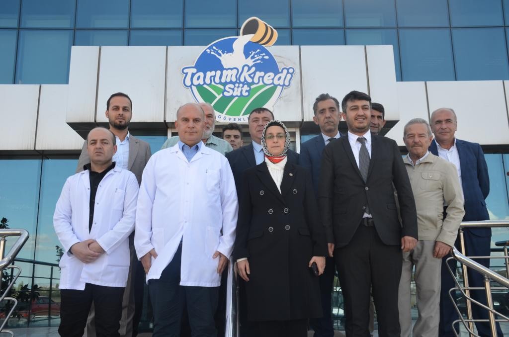 Ankara Mi̇lletveki̇li̇ Lütfi̇ye Selva Çam Başkan Alpi̇ Zi̇yaret Etti̇