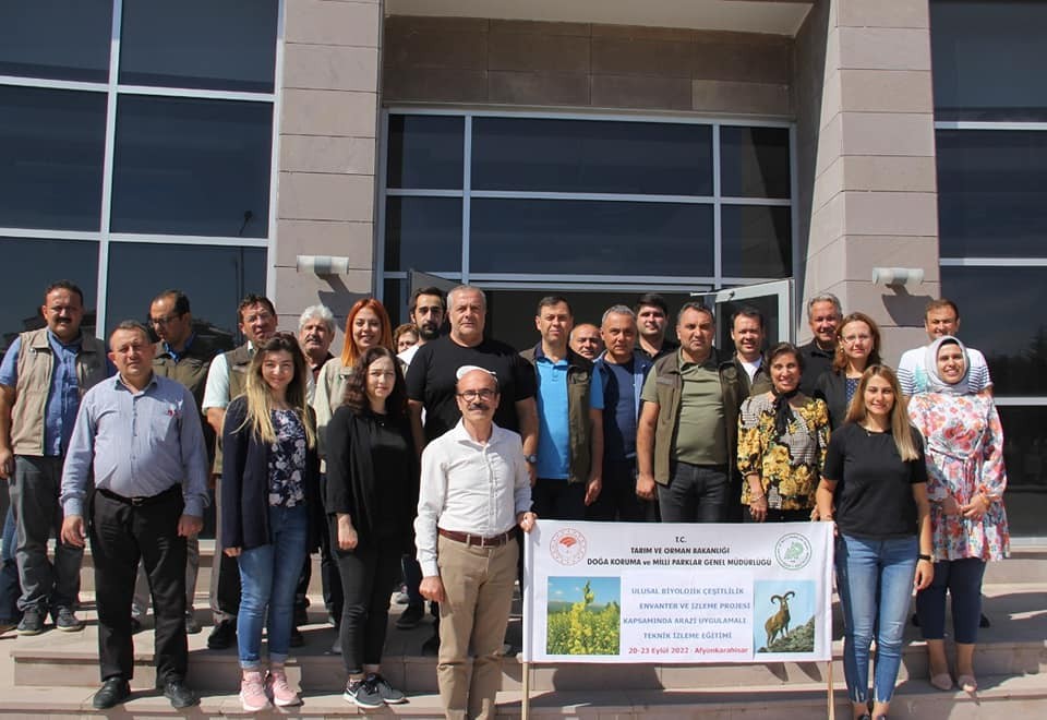 Dkmpde ‘Ulusal Bi̇yoloji̇k Çeşi̇tli̇li̇ği̇n İzlenmesi̇ Eği̇ti̇mi̇
