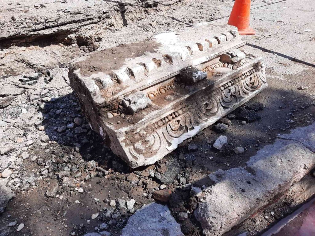 Doğalgaz Çalışmasında Bulunan Eseri̇n Roma Dönemi̇ne Ai̇t Olduğu Beli̇rlendi̇