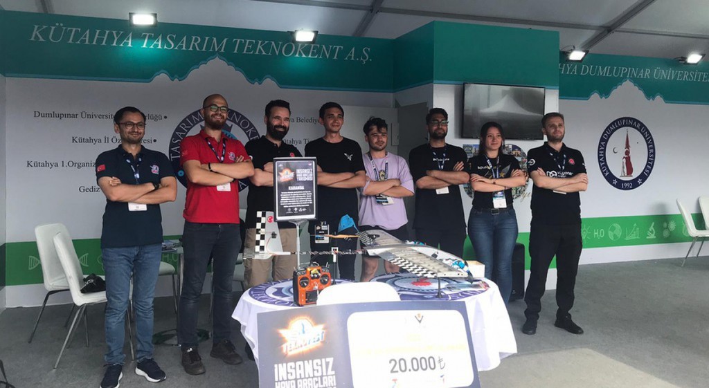 Dpü Karanda İha Teknofesti̇n İlgi̇ Odağı Oldu