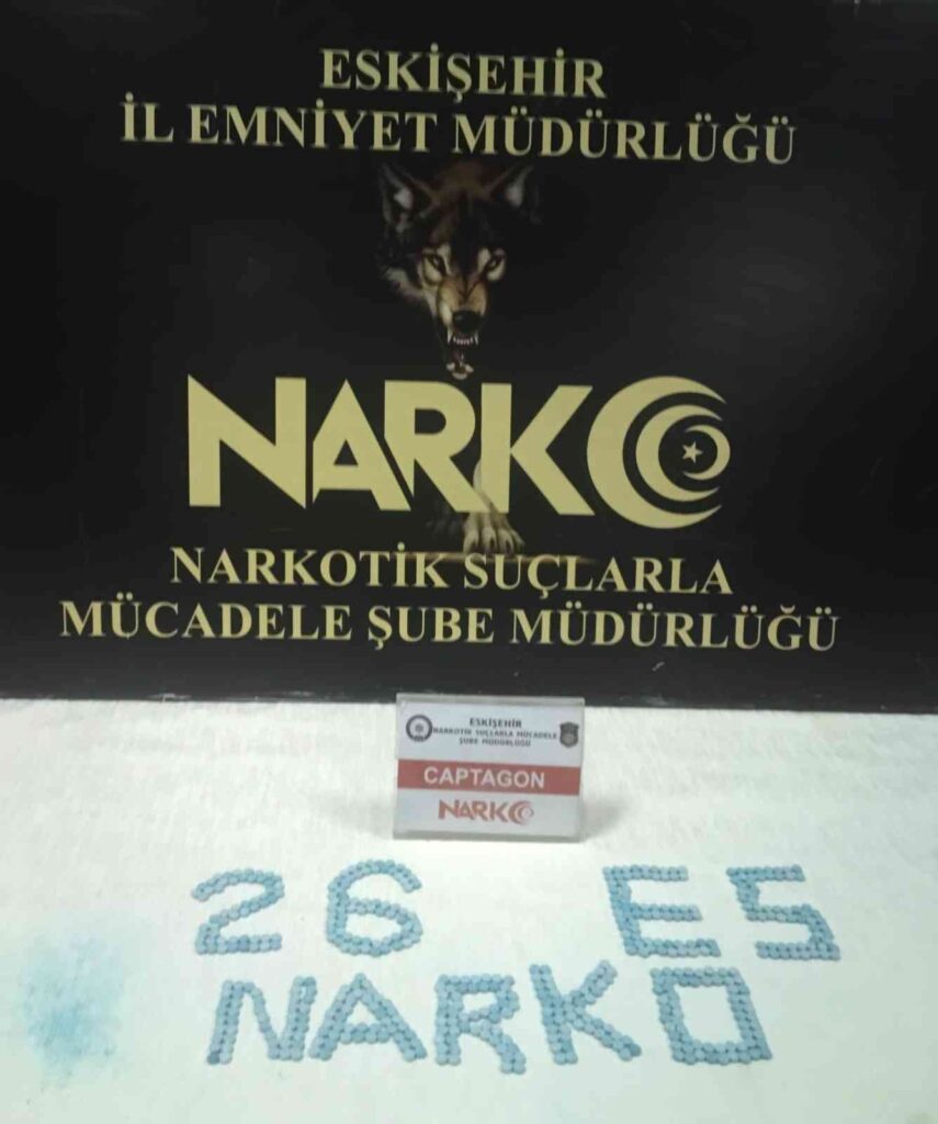 Eski̇şehi̇rde 500 Adet Uyuşturucu Hap Ele Geçi̇ri̇ldi̇