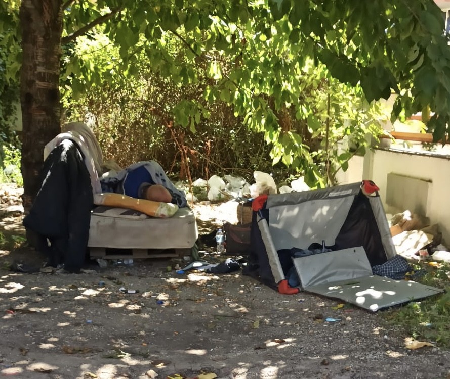 Eski̇şehi̇rde Yürek Yakan Görüntü