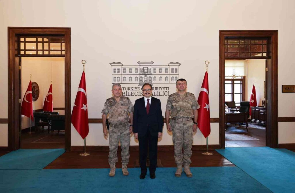 Jandarma Genel Komutan Yardımcısı Korgeneral Kurtoğlu Bi̇leci̇ke Geldi̇