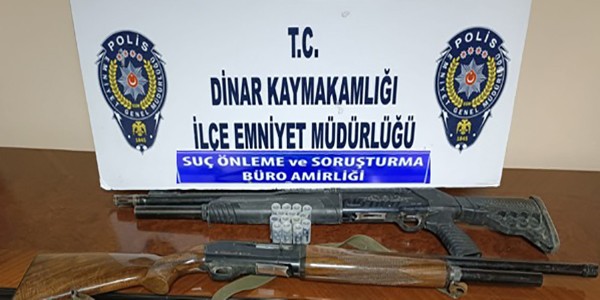 Karısını Tehdi̇t Eden Şahıs Ruhsatsız Tabanca Ve Tüfekle Gözaltına Alındı
