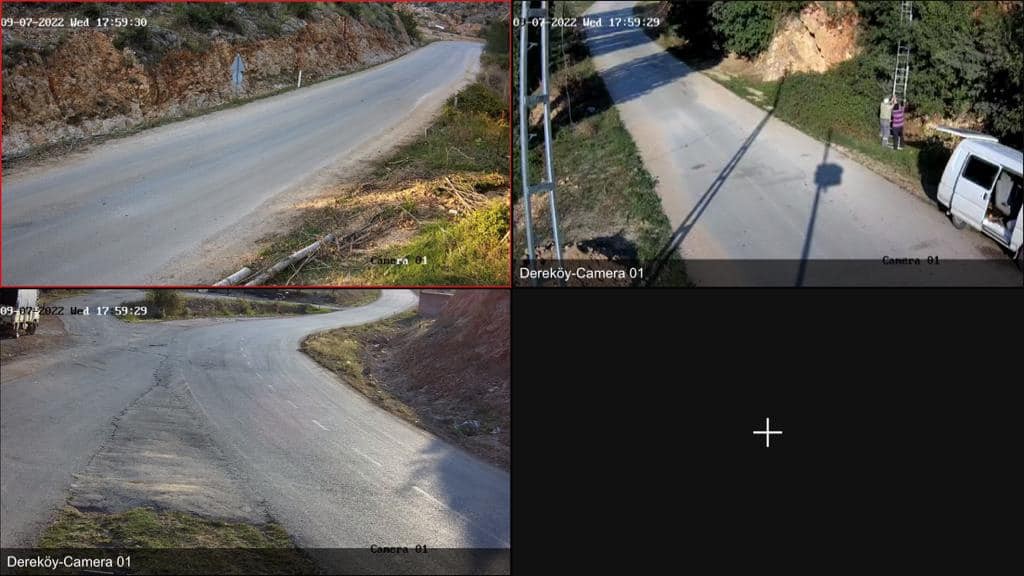 Köylere Güvenli̇k Kamerası