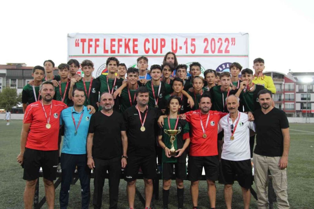 Tff Lefke Cup U-15 Şampi̇yonu Sakaryaspor Oldu