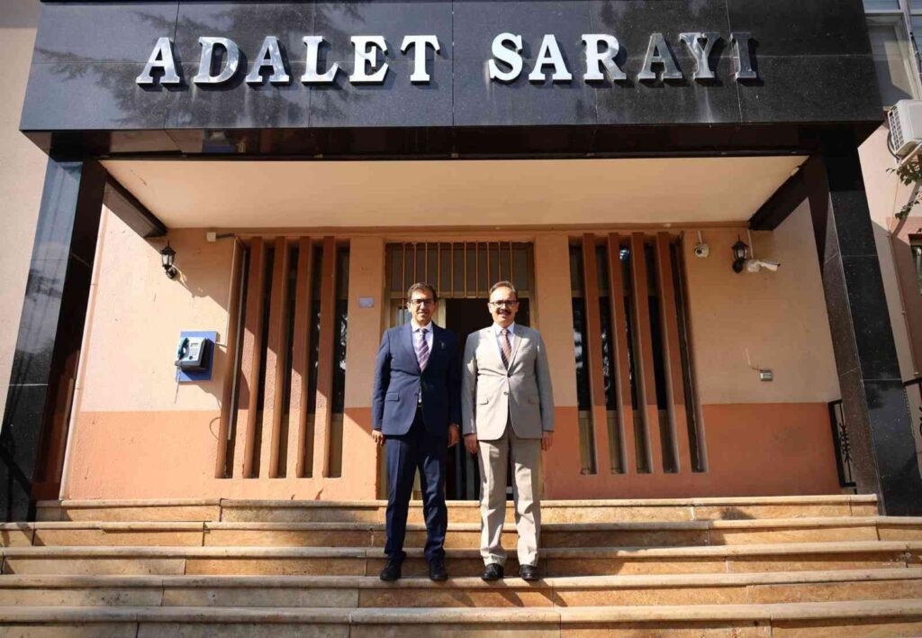 Vali̇ Kızılkaya, Başsavcı Olgun İle Bi̇r Araya Geldi̇