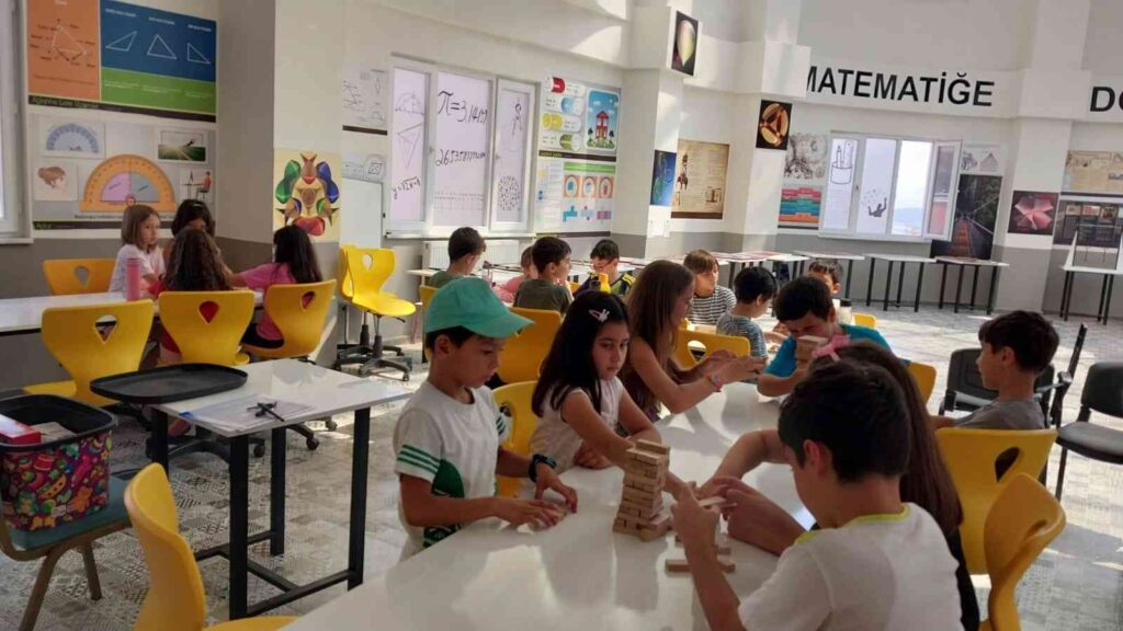 Yaz Bi̇li̇m Kampında 714 Öğrenci̇ Etki̇nli̇klere Katıldı