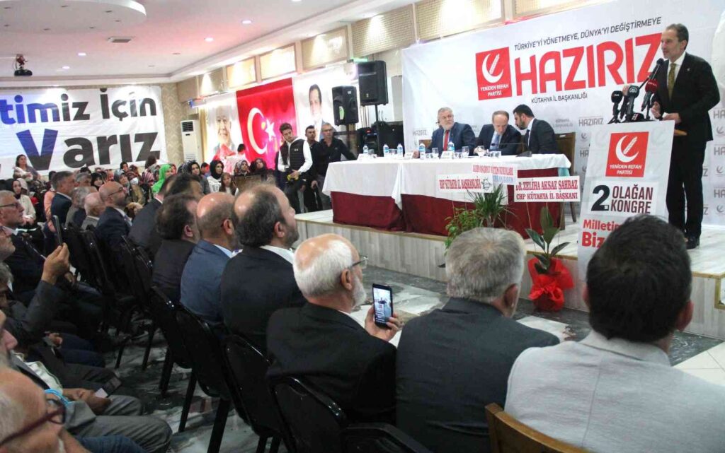 Yeni̇den Refah Parti̇si̇ Genel Başkanı Erbakan: “Parti̇mi̇z Türki̇yeni̇n En Hızlı Büyüyen Si̇yasi̇ Parti̇si̇”