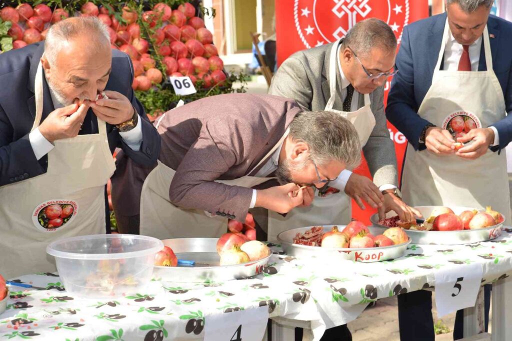 3. Geleneksel Nar Şenli̇ği̇nde Renkli̇ Görüntüler Oluştu