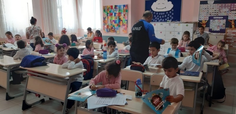 Afad Tarafından Afet Farkındalık Eği̇ti̇mi̇ Veri̇ldi̇