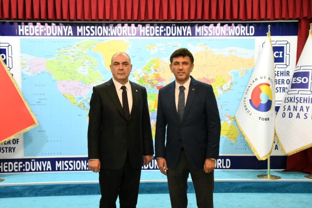 Ak Parti̇ İl Başkanı Zi̇hni̇ Çalışkandan Esoya Zi̇yaret