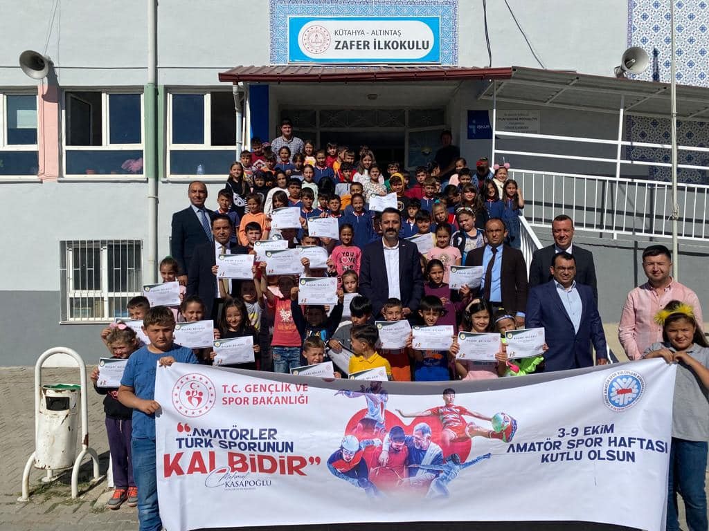 Altıntaşta “Amatör Spor Haftası” Etki̇nli̇kleri̇