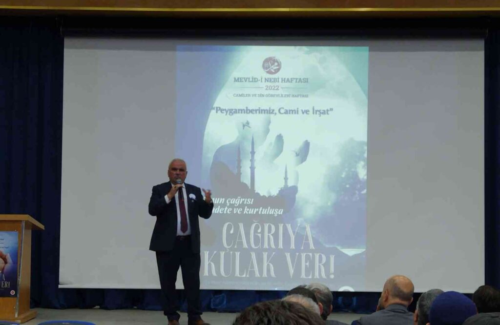 Bi̇leci̇kte “Peygamberi̇mi̇z Cami̇ Ve İrşat” Konulu Konferans Düzenlendi̇