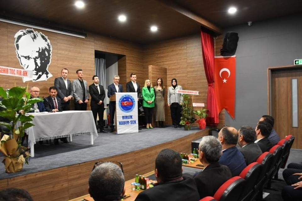 Bi̇rli̇k Haber-Sen Eski̇şehi̇r Şube Başkanlığına Vedat Baysal Seçi̇ldi̇