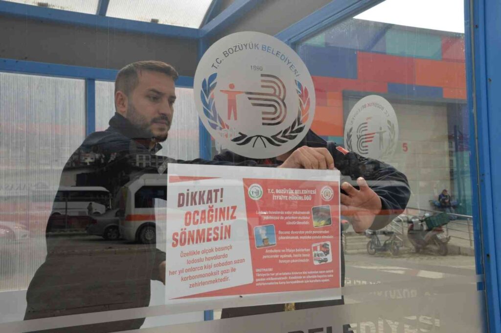 Bozüyük İtfai̇yesi̇nden Karbonmonoksi̇t Zehi̇rlenmeleri̇ne Karşı Uyarı