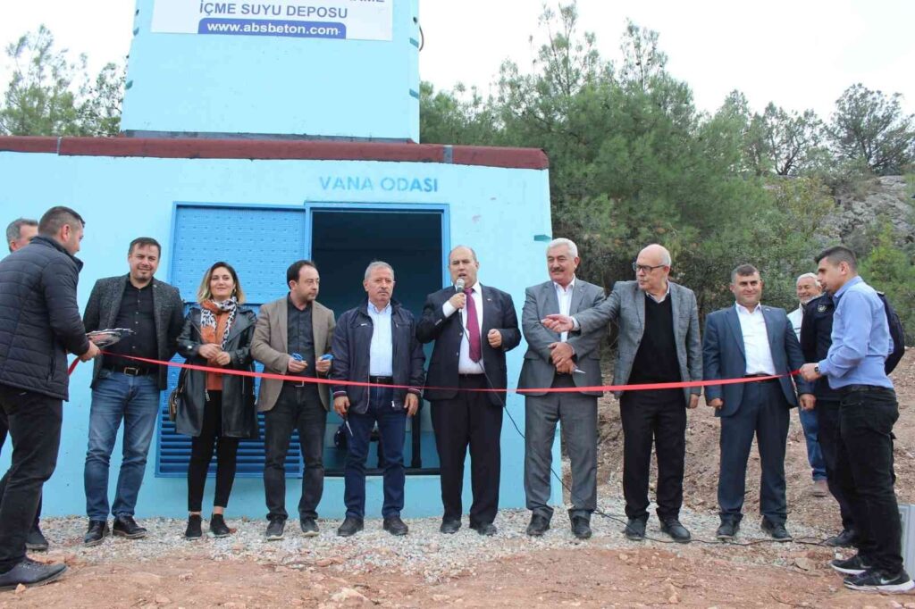 Düzmeşe Köyünde İçme Suyu Deposu Hi̇zmete Gi̇rdi̇