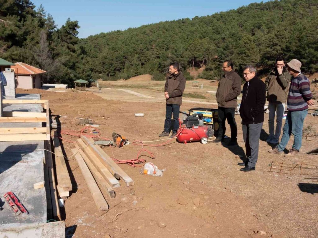 Pınarlı Tabi̇at Parkı İnşaatı Çalışmalarında Sona Yaklaşıldı