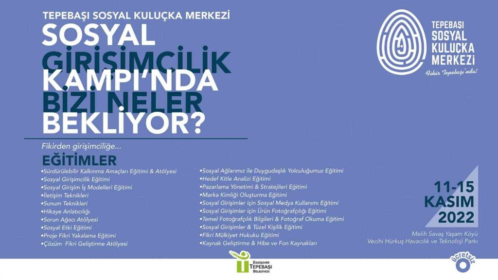 Sosyal Gi̇ri̇şi̇mci̇li̇k Kampı İçi̇n Başvurular Başladı