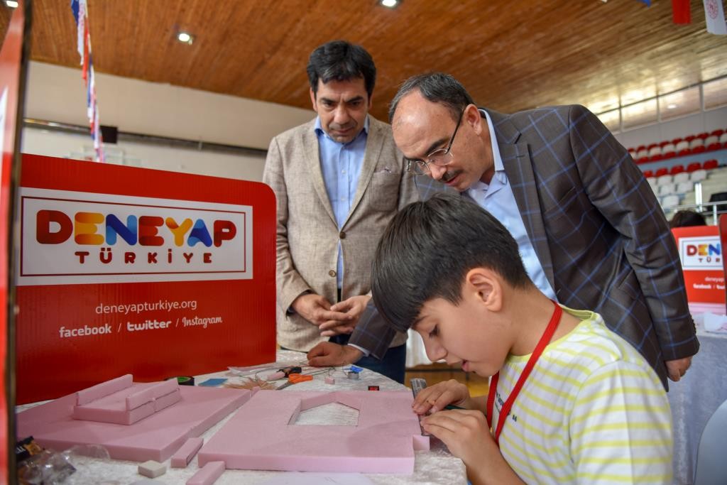 Tübi̇tak Başkanı Mandaldan Rektör Beydemi̇re Zi̇yaret