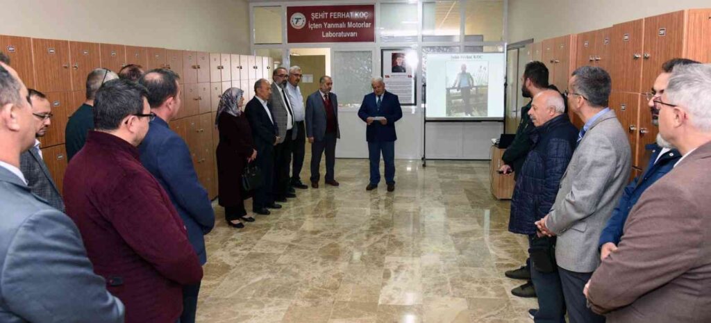 15 Temmuz Şehi̇di̇ Ferhat Koçun İsmi̇ Otomoti̇v Laboratuvarında Yaşayacak