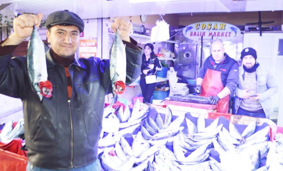 Balık Pazarında Palamut Revaçta
