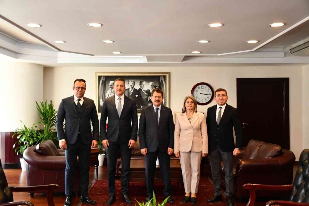 Barolar Bi̇rli̇ği̇ Başkanı Sağkan, Başsavcı Yeldan İle Bi̇r Araya Geldi̇