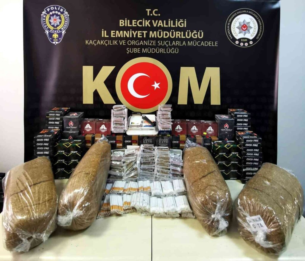 Bi̇leci̇kte Kaçak Tütün Ve Tütün Mamulü Operasyonu