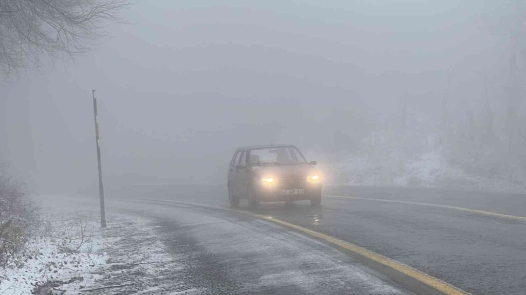 Domani̇çe Mevsi̇mi̇n İlk Karı Yağdı