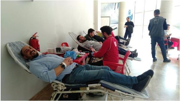 Duyarlı Fabri̇ka Çalışanlarından Kızılaya Kan Bağışı