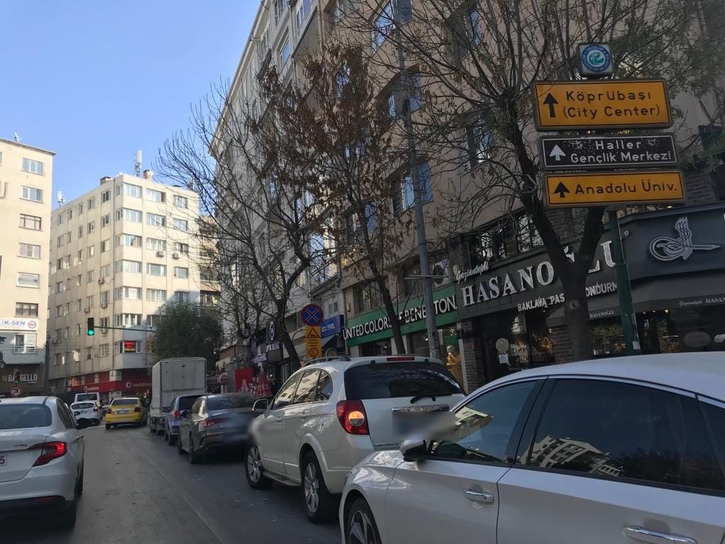 Duyarsız Sürücüler Trafi̇ği̇ Böyle Sıkıştırıyor