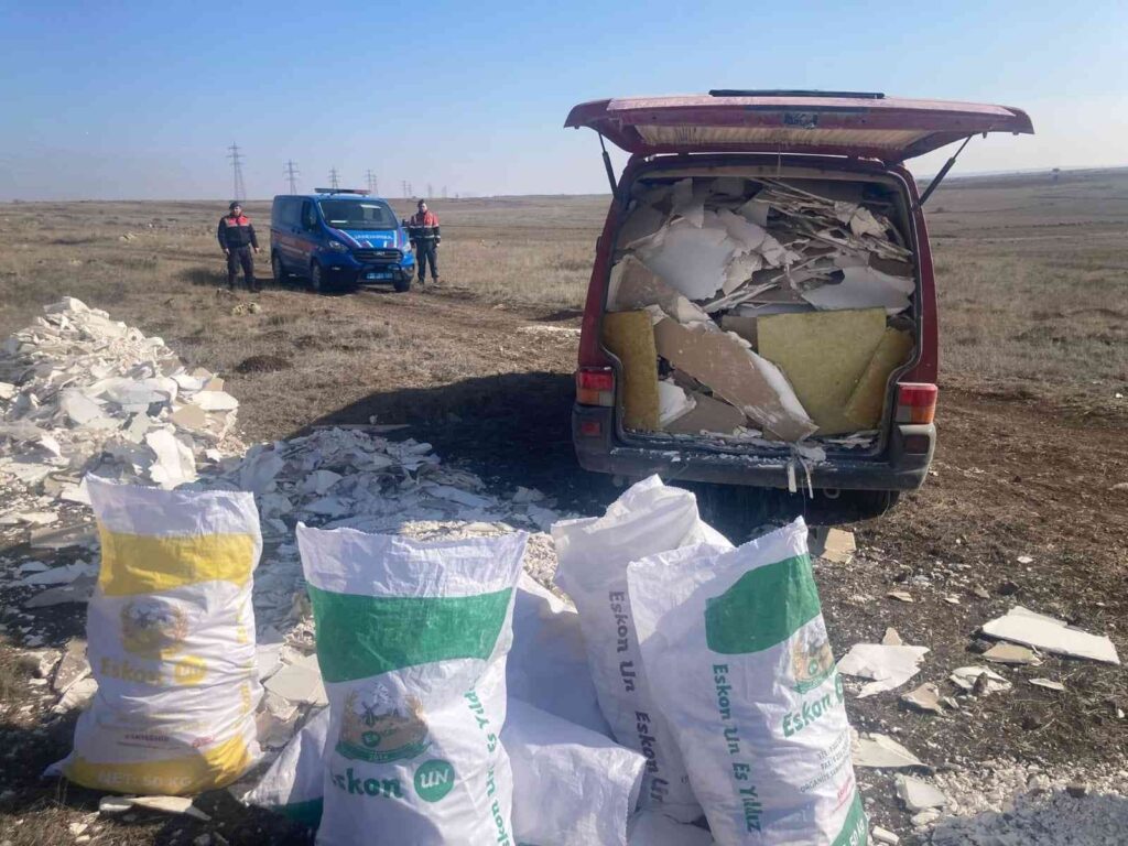 Kaçak Hafri̇yat Döken Şüpheli̇ Yakalandı