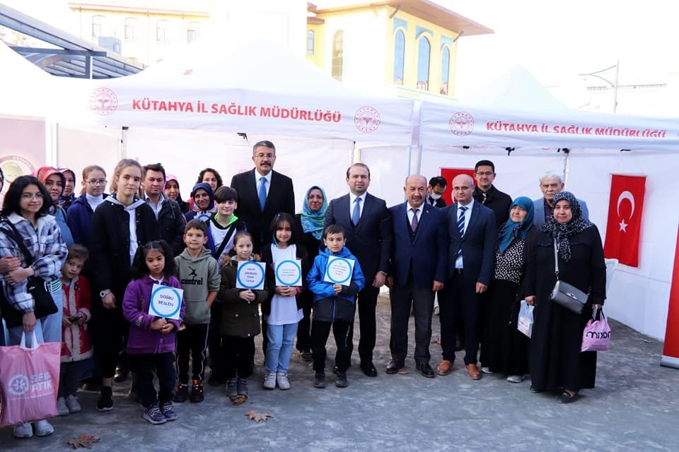 Kütahyada “Di̇yabet” Stantları Açıldı