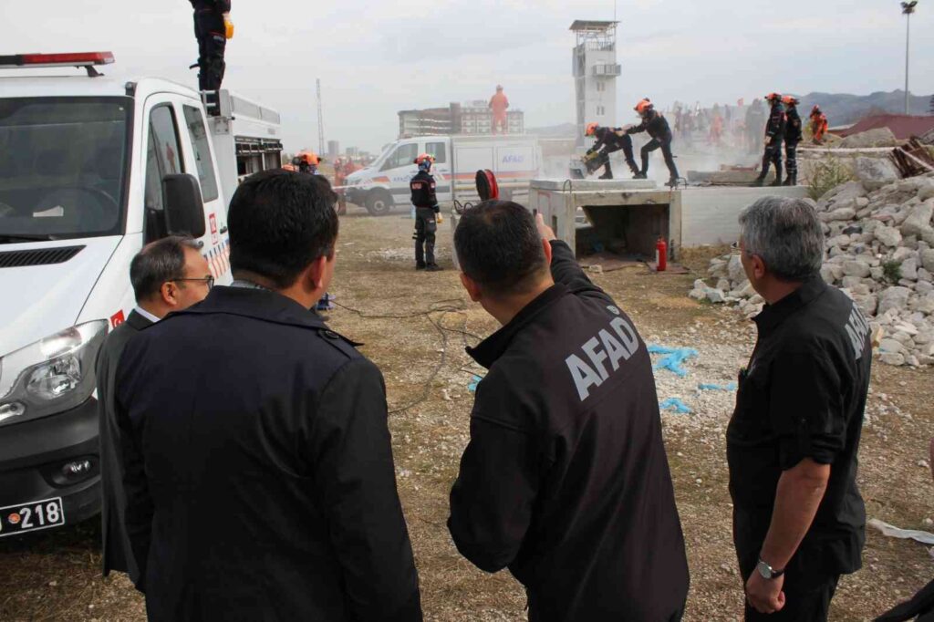 Yerel Düzey Kentsel Arama Kurtarma Tatbi̇katı Yapıldı