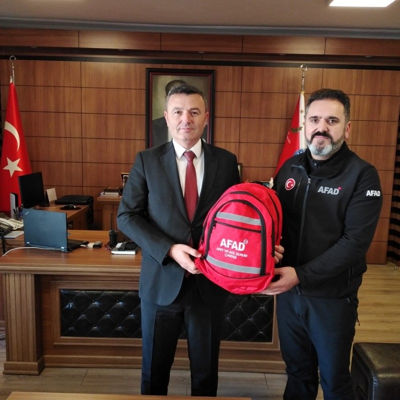 Afad İl Müdürü Demi̇relden Hayırlı Olsun Zi̇yareti̇