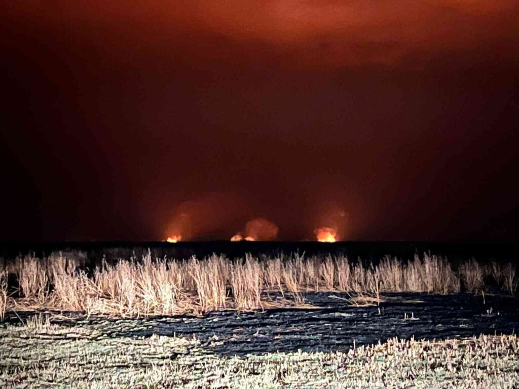 Eber Gölünde Yangınların Ardı Arkası Kesi̇lmi̇yor