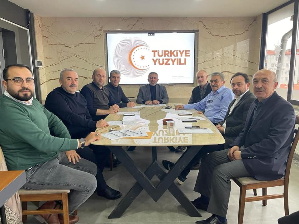 Kasım Ayı Teşki̇lat Çalışmaları Değerlendi̇ri̇ldi̇