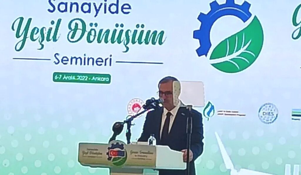 Kütahya 30 Ağustos Osb, “Sanayi̇de Yeşi̇l Dönüşüm“ Semi̇neri̇ne Katıldı