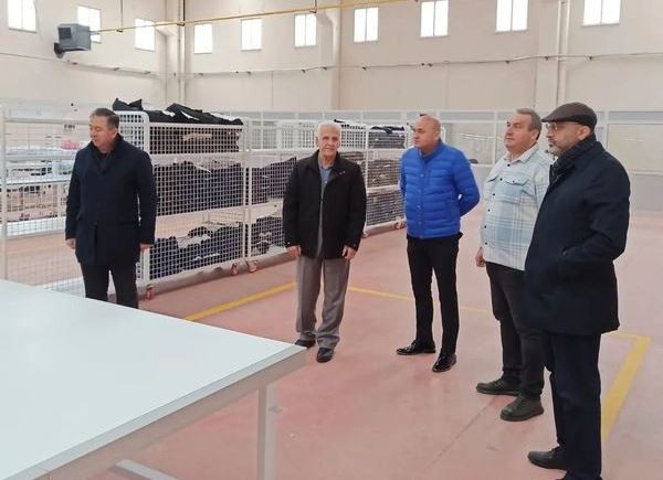 Kütahya 30 Ağustos Osb Yöneti̇mi̇nden Teksti̇l Fi̇rmasına Zi̇yaret