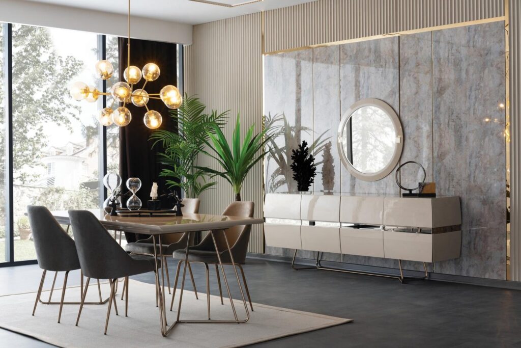 Yatak Odası ve Yemek Odası Ambiyansı