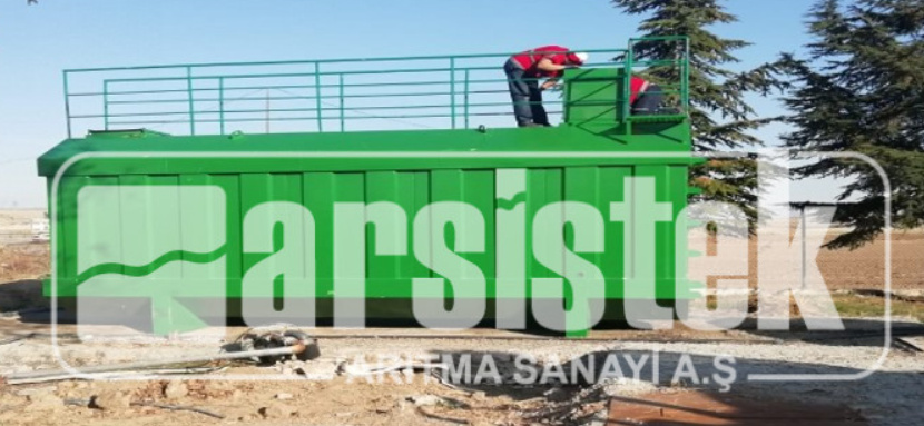 Paket arıtma üniteleri