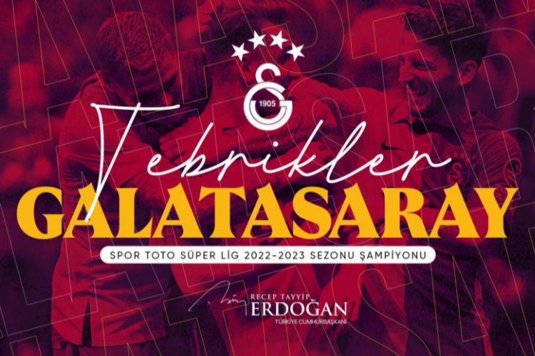 Cumhurbaşkanı Erdoğan’dan Galatasaray’a tebrik – İGF HABER