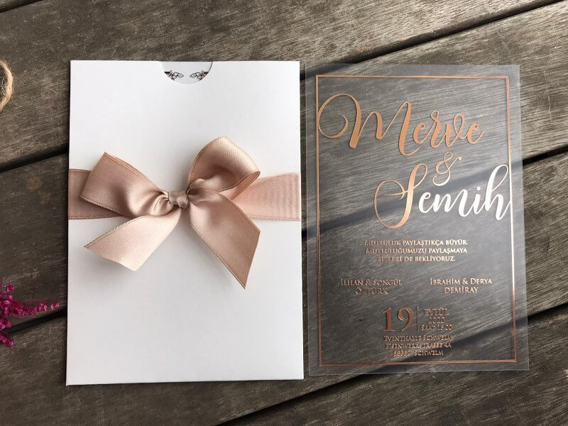 Uygun Fiyatlı, Kaliteli Davetiyeler